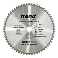 Trend CSB/CC30560A Craft Blade Crosscut 305mm X 60t X 30mmx3.0mm £26.99